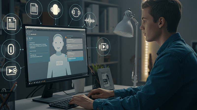 Agentes de IA personalizados para sua empresa